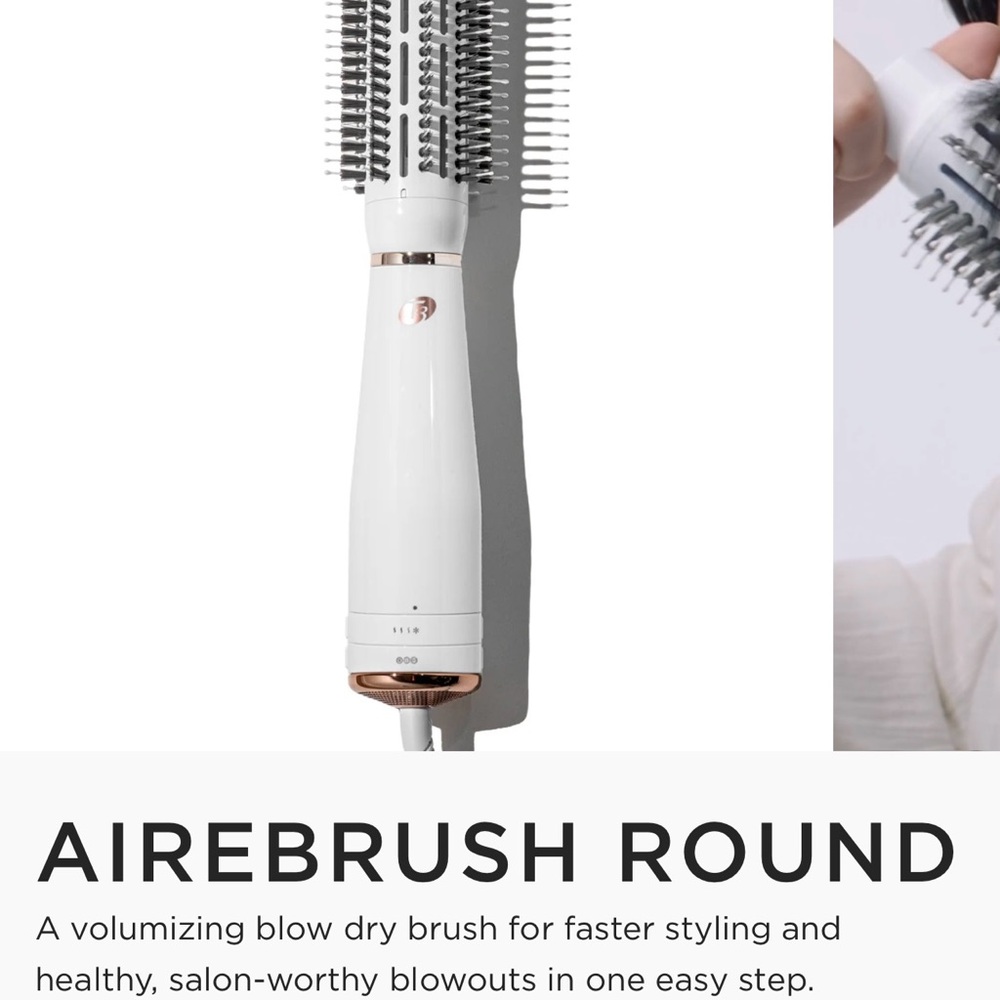 T3 Airebrush Round in White